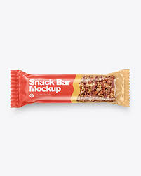Download Muesli Bar Mockup In Flow Pack Mockups On Yellow Images Object Mockups