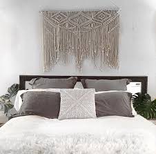 Bedroom Bedroom Wall Hangings Bedroom Wall Decor Above Bed Large Macrame Wall Hanging