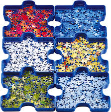 Give your kids these sort & save trays to arrange jigsaw puzzle pieces. Ravensburger Sort And Go Jigsaw Puzzle Accessory Sturdy And Easy To Use Plastic Puzzle Shaped Sorting Trays For Puzzles Up To 1000 Pieces Buy Online At Best Price In Uae Amazon Ae