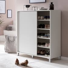 Der name wenko steht bereits seit über 59 jahren für erfolg. Wohnling Schuhschrank Wl5 712 Holz Weiss 100x108x37 5 Cm Ablage Hoch Design Schuhstander Gross 20