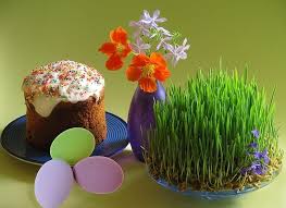 Courtesy of life, love, and sugar. Hd Wallpaper Two Orange Flowers Pascha Eggs Holiday Vase Cake Plate Wallpaper Flare