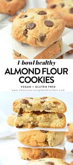 Pin On Paleo In 2020 Vegan Cookies Almond Flour Cookies Almond Flour Chocolate Chip Cookies