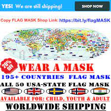20 Off On Country Flagmask Wearamask 195 Countries Flagmask 50 Usa State Flagmask Usa States Mask Shop Promo Codes