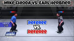 How To Give Red Finisher To Referee In Wwe Smackdown Here Comes The Pain 2003 Youtube