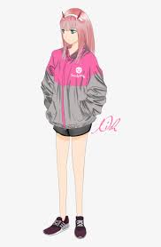 Decorate your laptops, water bottles. Zero Two Png Image Transparent Png Free Download On Seekpng