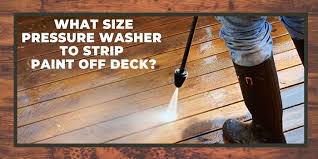 Whether it's furniture or wooden siding on your home, you're now going to be ready to repaint over the newly sanded surface, or at the very least repurpose old wood. What Size Pressure Washer Is Best To Strip Paint Off Deck