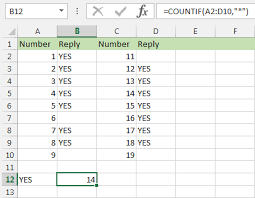 Excel Count Cells With Text And Characters