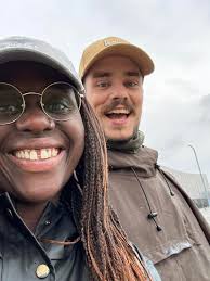 With my lovley wife Malin Dandenell and family in Hagfors sweden