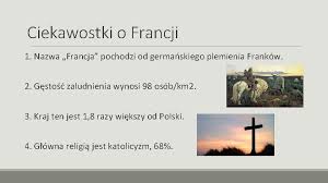 Francja, a właściwie republika francuska, to europejski kraj z dostępem do dwóch mórz: Francj A Pooeni Francja Jest Pastwem Lecym W