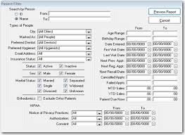 What is a patient termination letter? Eaglesoft Filter The Patient Master Report
