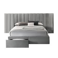 Check spelling or type a new query. Faro Velvet Bed Frame With Extra Wide Headboard And Storage Grey