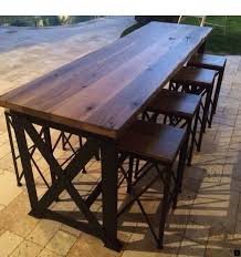 Want To Know More About Counter High Table Just Click On The Link To Find Out More Ou Outdoor Bar Height Table Wooden Table And Chairs Patio Bar Table