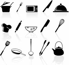 How to make icon into a button in html con css. Kitchen Utensil Icons Set Free Vector In Adobe Illustrator Ai Ai Encapsulated Postscript Eps Eps Format For Free Download 952 63kb