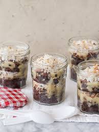 German Chocolate Brownies In A Jar Desserts Foodie Crush Brownies In A Jar