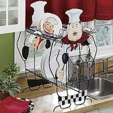 Easy to clean and machine wash, lay flat to dry. Chef Kitchen Decor