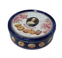 Custom Printed Round Cookie Tin Box Tin Can - Kaisitinbox