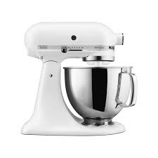 I bought a while back, really love it, has all the attachments. Kitchen Aid Artisan Stand Mixer White 5qt