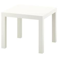 For example, you can turn such a table into a comfortable tufted ottoman. Lack Side Table White 21 5 8x21 5 8 Ikea