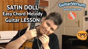 Satin Doll Easy Chord Melody Lesson Jazz Guitar Tutorial Satin Doll
