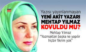 Akp gaziantep milletvekili şamil tayyar, dinci akit gazetesi yazarı mehtap yılmaz ve eşi gaziantep üniversitesi rektörü ali gür'e ait olduğunu. Yazisi Yayinlanmayan Yeni Akit Yazari Mehtap Yilmaz Kovuldu Mu