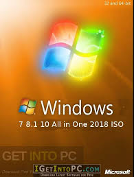 Nov 08, 2021 · windows 11 iso file download 32/ 64 bit since 2015, microsoft has not come up with a newer version other than that of windows 10. Windows 7 8 1 10 All In One 2018 Iso Download