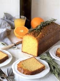 Rosemary Orange Olive Oil Loaf Cake Orange Loaf Recipe Loaf Cake Almond Recipes