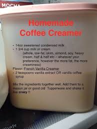 14 Magnificent Coffee Design Ideas Homemade Coffee Creamer Coffee Creamer Recipe French Vanilla Creamer