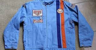New Tag Heuer Racing Gulf Grand Prix Large L Formula Jacket Steve Mcqueen Lemans Mens Outfits Long Sleeve Tshirt Men Mens Tops