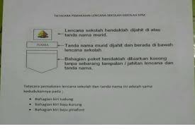 Lencana sudah cantik ditampal di atas poket baju. Kedudukan Lencana Sekolah Dan Tanda Nama Murid Pada Pakaian Seragam Sekolah Rencana Gps Bestari