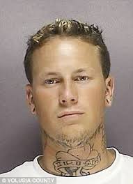 Tattoo Artist 'who Shot His Baby Daughter In The Chest While Handing A Pair  Of Guns' Featured In FIVE Mugshots Showing Transformation Of His Body Art |  Daily Mail Online