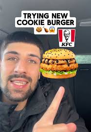 Try the New KFC Cookie Burger in Auckland