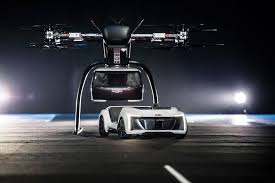 Audi S All Electric And Self Driving Flying Car Takes Flight Flying Car Audi Taxi