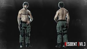 Shirtless Carlos Oliveira Pack 3d Models In 2020 Resident Evil 3 Remake Resident Evil Girl Resident Evil