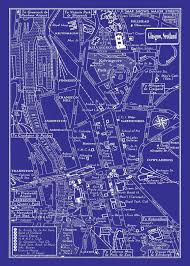 Hey I Found This Really Awesome Etsy Listing At Https Www Etsy Com Listing 111699111 1949 Vintage Map Of Downtown Glasgow Scotland Scotland Map Glasgow Map
