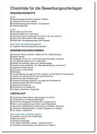 Bewerbung Checkliste Bitte Nichts Vergessen Bewerbungsunterlagen Lebenslauf Bewerbung