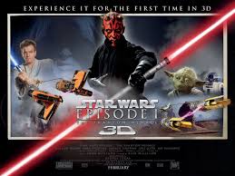 Ewan mcgregor, liam neeson, natalie portman anul: Star Wars Episodul I Amenintarea Fantomei 3d B365