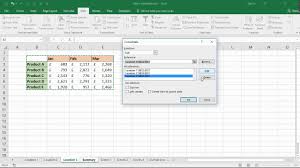 Launch excel and open one of the spreadsheets to merge. Consolidate Worksheets In Excel With Data Consolidation Tool Youtube