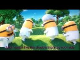 Minions I Swear Despicable Me 2 All 4 One Cover Minions Funny Minion Song Minions Singing