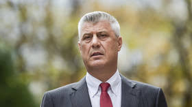 President of kosovo presidenti i republikës së kosovës (albanian) председник републике косово (serbian). Kosovo President Hashim Thaci Resigns To Face War Crimes Charges At The Hague Rt World News