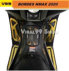 Bordes New Nmax 2020 Alas Pijakan Kaki Nmax New 2020 Cover Tutup Pijakan Karpet Kaki Yamaha Nmax New Lazada Indonesia