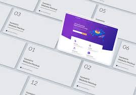 Isometric Website Mockup 1 0 By Tunerpixel On Envato Elements In 2020 Website Mockup Mockup Isometric