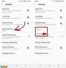 If you want apps to save their data files (such as the cache) to your sd card in addition to apps, select use as an internal storage for both apps and data. How Can I Set My Default Download Location To My Sd Card I M Using Samsung Galaxy Y Gt S5360 Visihow