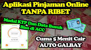 Pinjaman online cepat cair data busuk. Data Busuk Bisa Cair Aplikasi Pinjaman Online Langsung Cair Hanya Gunakan Ktp Youtube