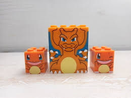 Pokemon Charizard Charmander Mega Bloks Lego Figure Toy Block Blok Set Other Pokemon Pokemon Charizard Lego Figures Amazing Lego Creations