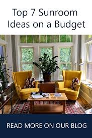 Top 7 Sunroom Ideas On A Budget Sunroom Decorating Sunroom Furniture Small Sunroom