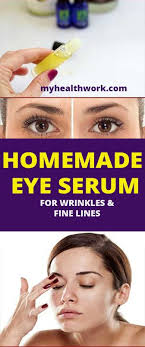 Homemade Eye Serum For Wrinkles Fine Lines Health Skintagremover Facemask Diy Workout Womenproblems Haircare Eye Serum Eye Wrinkle Homemade Eye Cream