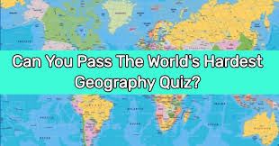 Nov 02, 2021 · learn new trivia about geography or test your existing knowledge with the awesome online geography quizzes. Can You Pass The World S Hardest Geography Quiz Quizpug