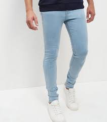 Pale Blue Light Washed Super Skinny Jeans New Look