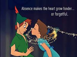 Peter Pan Tinkerbelle And Wendy Absence Makes The Heart Grow Fonder Or Forgetful Peter Pan Disney Peter Pan Disney Face Swaps