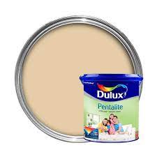 Pastikan warna cat yang akan diterapkan mendukung desain rumah dari. Jual Dulux Pentalite Cat Interior Cream 2 5 L Online April 2021 Blibli